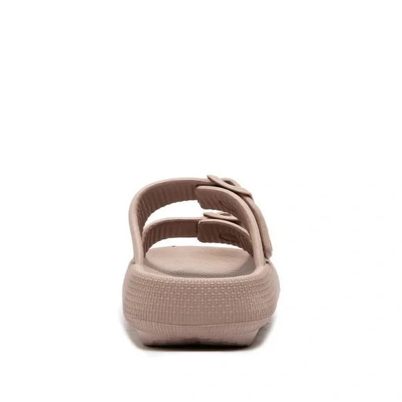 Women's Slide Sandals Mauve - Picture 3 of 3
